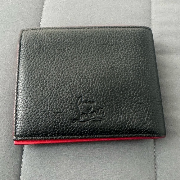 Christian Louboutin Kaspero Spike Embellished Wallet Authentic - Picture 3 of 16